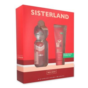 Set Benetton Sisterland Red Rose 2Pzs