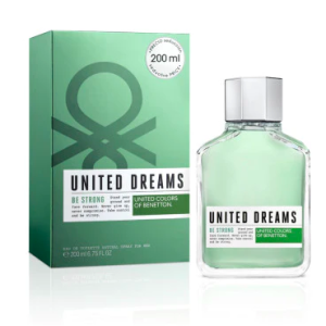 United Dreams Be Strong para hombre 200 ml Eau De Toilette Spray