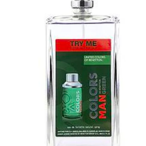 Benetton Colors Green Man EDT 80 Ml Tester