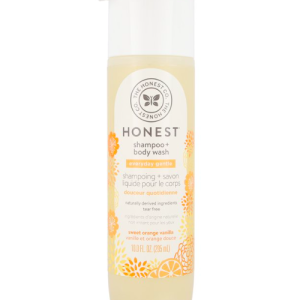 Baby Care Honest Care, Shampoo Para Cabello Y Cuerpo de Naranja y Vainilla 295Ml