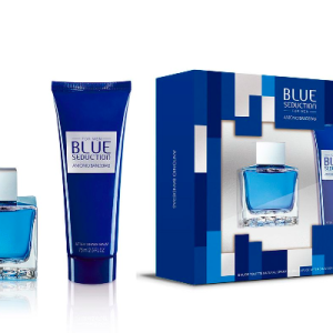 Set para Caballero, Antonio Banderas, Blue Seduction EDT 100ML + After Shave 75ML