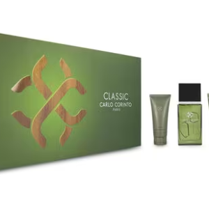 Set Carlo Corinto Classic 4Pzs para Caballero