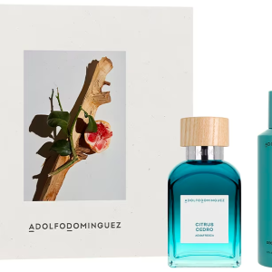 Set de fragancia Adolfo Dominguez Agua Fresca Citrus Cedro para hombre