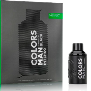 Benetton Set Colors Black Intense 100Ml Eau de Parfum/ 10Ml Eau de Parfum