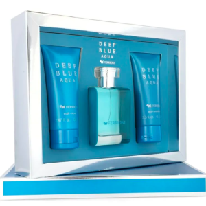 Set Caballero Ferrioni Deep Blue Aqua 100 ml Edt