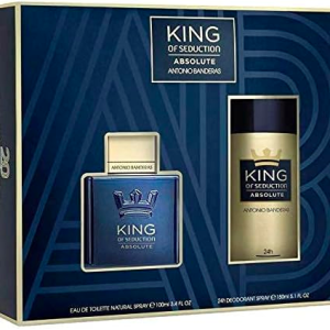 Set Antonio Banderas King Of Seduction Absolute Hombre 2 piezas