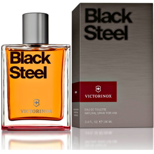 Fragancia para Hombre, Victorinox, Black Steel, Edt, 100Ml