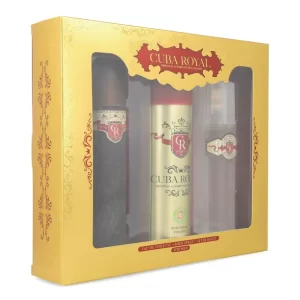 Conjunto Cuba Royal de 3 Piezas, Cuba 100Ml