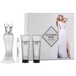 Set 4 Piezas Platinum Rush Para Mujer De Paris Hilton EDP